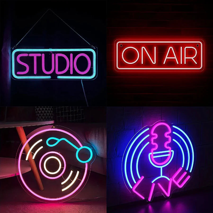 RETRO SOUND NEON SIGNS